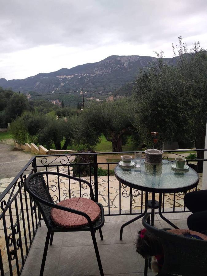 Corfu Sunset Family Apartment เลียปาเดส ภายนอก รูปภาพ